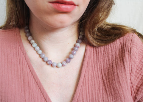 Amethist ketting 'Josie'
