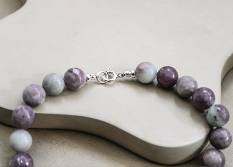 Amethist ketting 'Josie'