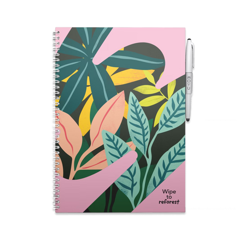 Erasable Notebook A4 - Love Garden