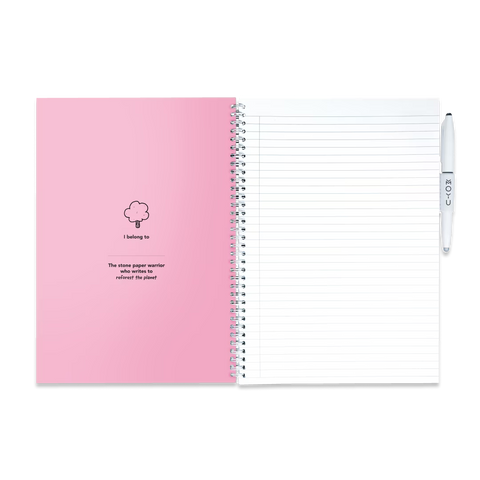 Erasable Notebook A4 - Love Garden