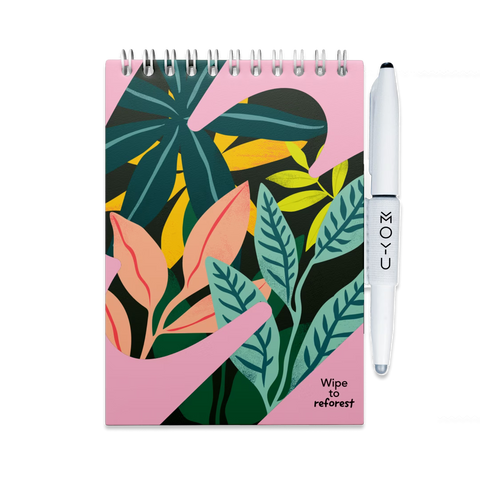 Erasable Notepad A6 - Love Garden