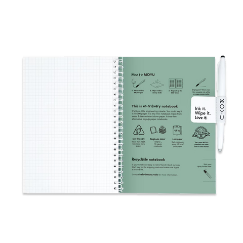 Erasable Notebook A5 - Lovely Leaf