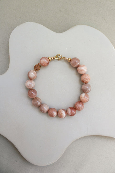 Maansteen armband 'Josie'