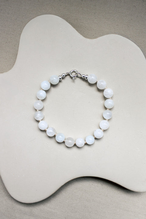 Maansteen armband 'Stella'