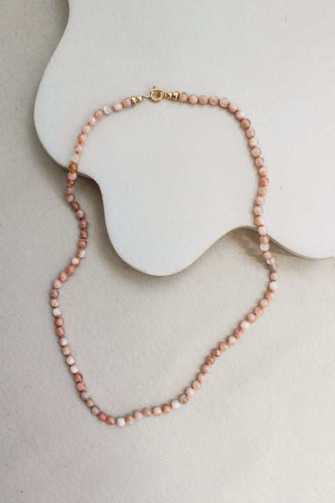 Maansteen ketting 'Féline'