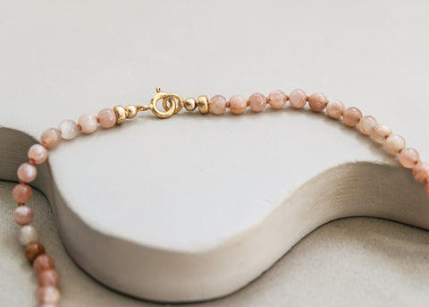 Maansteen ketting 'Féline'