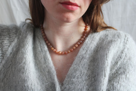 'Ella' Maansteen Ketting