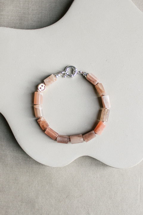 'Juliet' Maansteen Armband