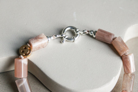 'Juliet' Maansteen Armband