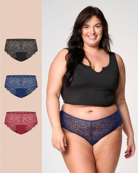 bundel hipster lace | 3 stuks | dames