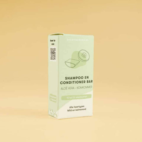 Mini Shampoo &amp; Conditioner Bar Aloe Vera – Cucumber