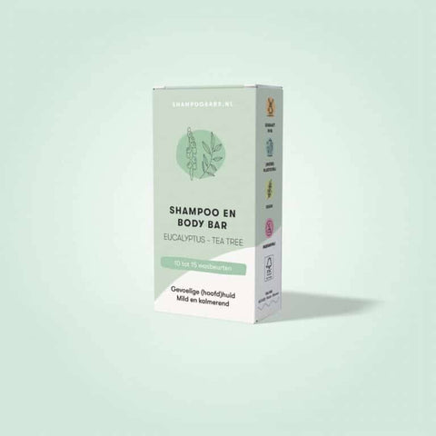 Mini Shampoo &amp; Body Bar Eucalyptus – Tea Tree