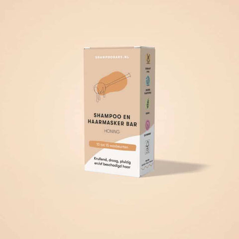 Mini Shampoo &amp; Hair Mask Bar Honey