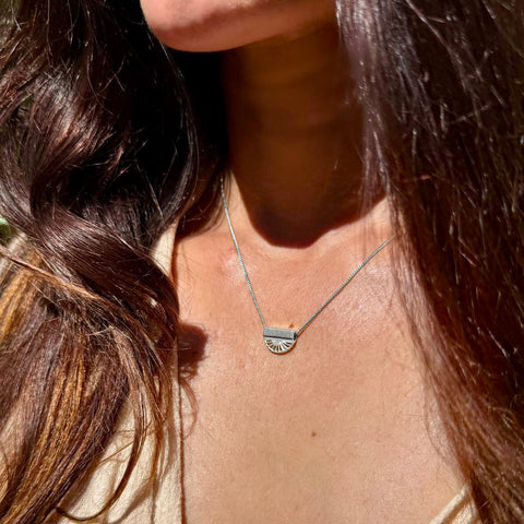 Eternal Sunshine Mini - ketting zilver