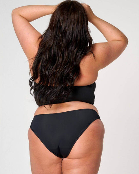 menstruatie zwemkleding - bikini broekje | licht-gemiddeld - 1-2 tampons | dames