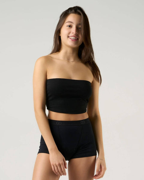 menstruatie ondergoed bundel voor dames met de bestseller menstruatie string en menstruatie boyshort