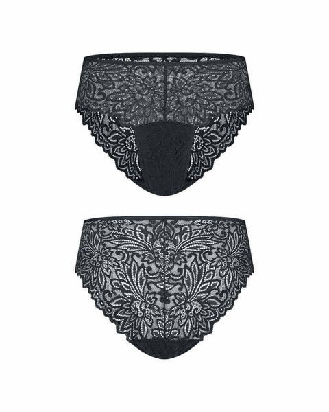 hipster lace | medium-heavy - 2 to 3 tampons