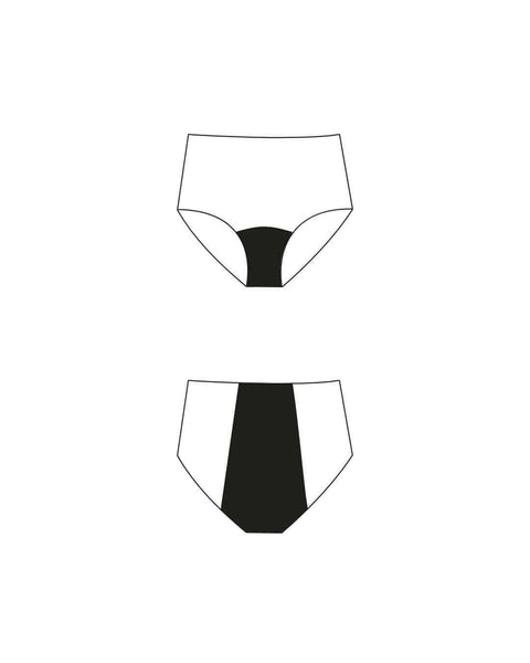 highwaist hiphugger | zwaar - 3 tot 4 tampons