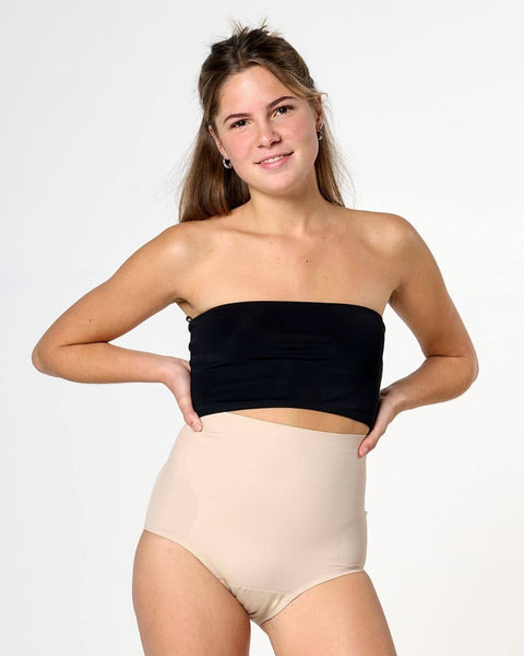 corrigerende highwaist hiphugger | gemiddeld-zwaar - 2 tot 3 tampons | outlet