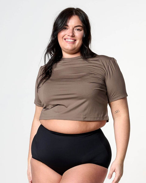 corrigerende highwaist hiphugger | gemiddeld-zwaar - 2 tot 3 tampons | outlet