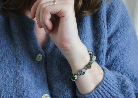 Mosagaat armband 'Bobbie'