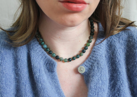 Mosagaat ketting 'Stella'