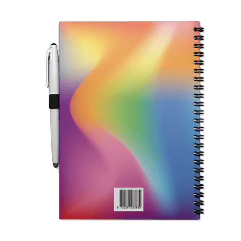 Pride notebook A5 back cover