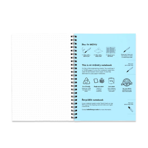 Erasable Notebook A5 - Stone Paper Warrior