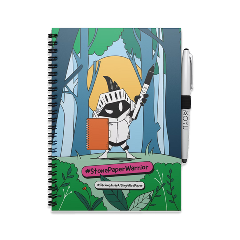 Erasable Notebook A5 - Stone Paper Warrior