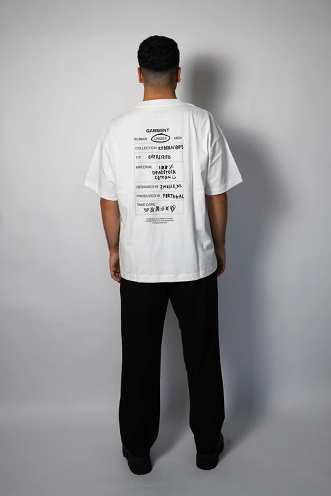 T-shirt 'Tag' - Reborn 003 - White