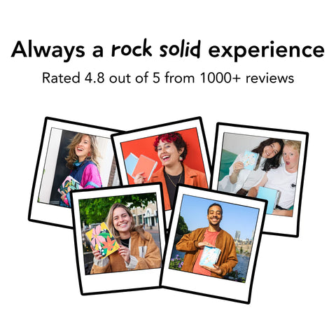 Erasable Notepad A6 - Sunset Orange