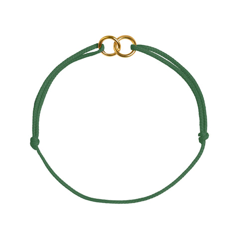 No Waste armband goud