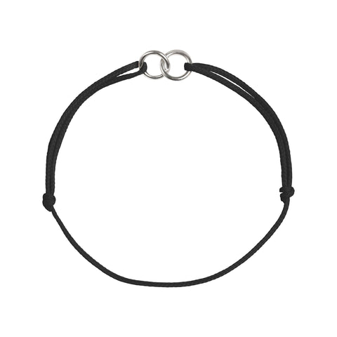 No Waste armband zilver