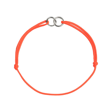 No Waste armband zilver