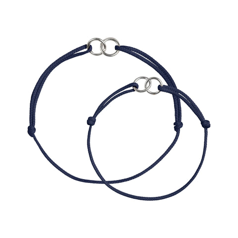 Eternal Connection set armbandjes zilver