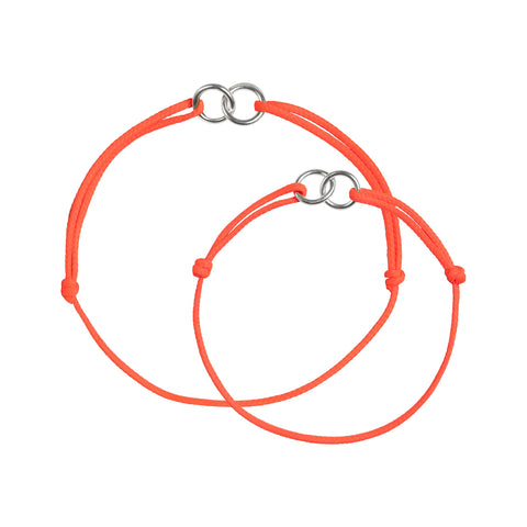 Eternal Connection set armbandjes zilver