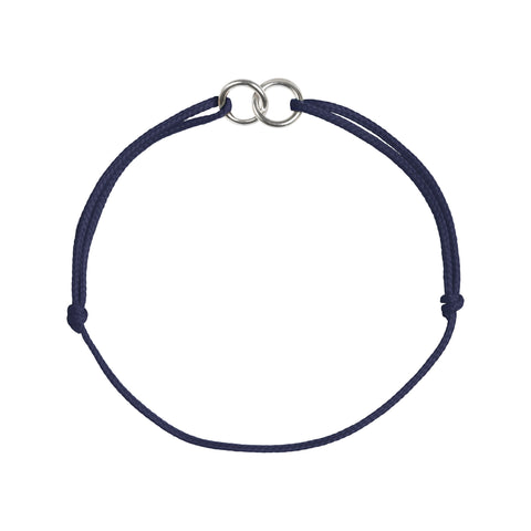No Waste armband zilver