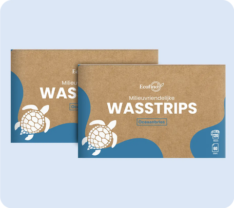 Ecofino Milieuvriendelijke Wasstrips - Oceaanbries