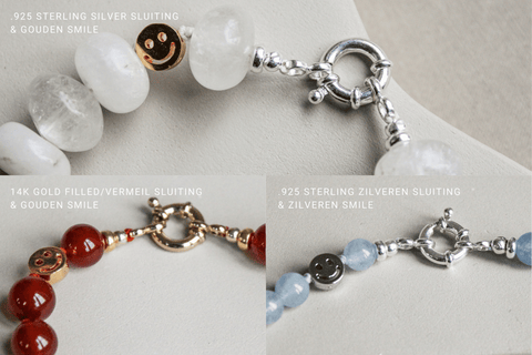 'Mabel' Prehniet Ketting