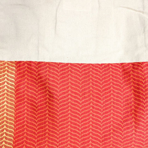 Half sari, half cotton tote bag, ethically handmade in India