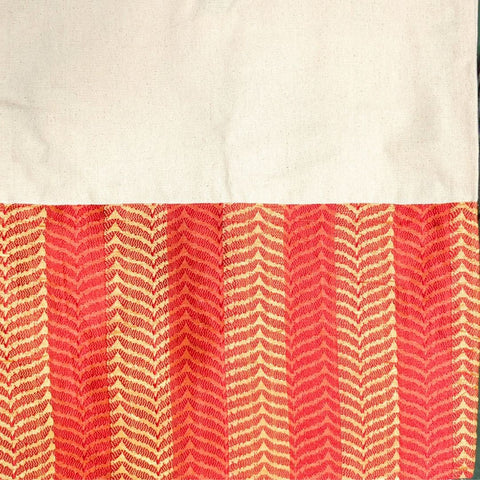 Half sari, half cotton tote bag, ethically handmade in India