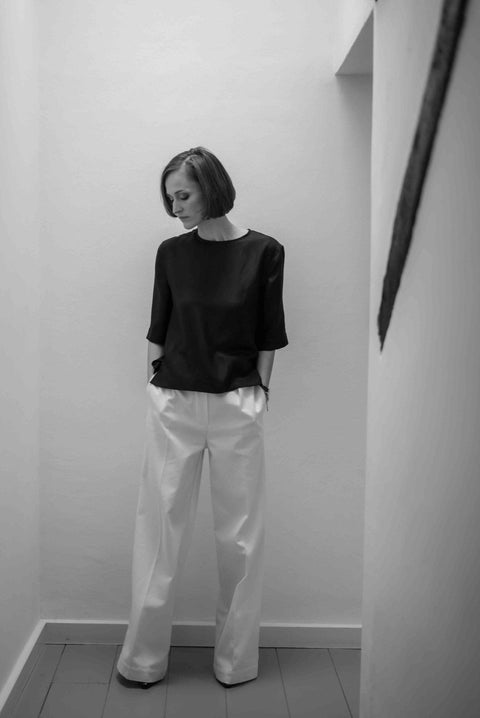 Palmyra blouse - black - Fransje Sophie