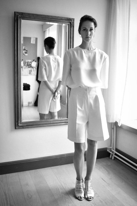 Palmyra blouse - white - Fransje Sophie