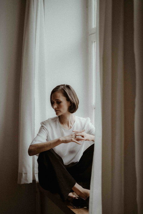 Palmyra blouse - white - Fransje Sophie