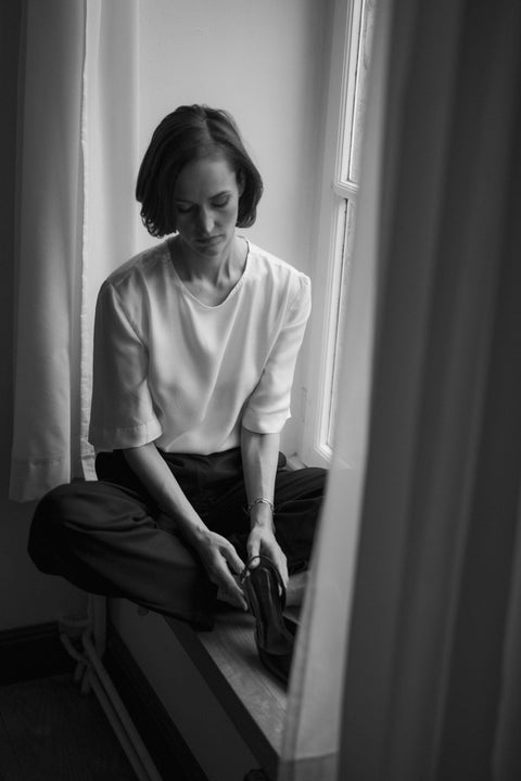 Palmyra blouse - white - Fransje Sophie