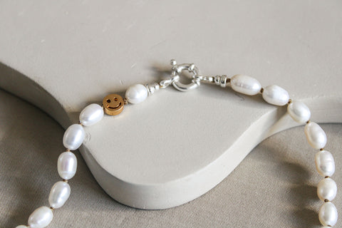 'Bruna' Parel Ketting