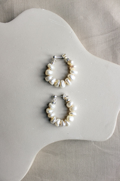 'Shelly' Parel Oorbellen