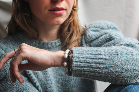 'Inès' Parel Armband