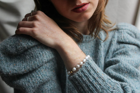 'Inès' Parel Armband