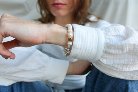 'Lena' Parel Armband